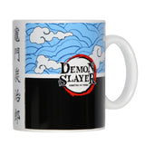 Demon Slayer Manga Anime Kitsune Fox Mask 16 OZ. Ceramic Coffee Mug Tea Cup