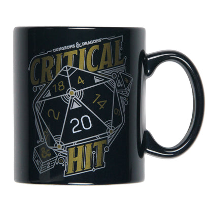 Dungeons and Dragons Critical Hit D20 Dice 16 OZ. Ceramic Coffee Mug Tea Cup - Seven Times Six