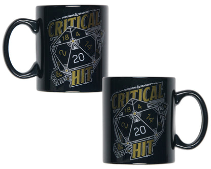 Dungeons and Dragons Critical Hit D20 Dice 16 OZ. Ceramic Coffee Mug Tea Cup - Seven Times Six