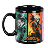 My Hero Academia Character Grid Deku Shoto Bakugo  16 oz. Tee Coffee Mug Cup