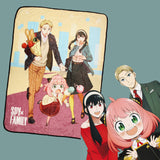 Spy x Family Manga Anime Plush Fleece Soft Throw Blanket Spy x Family Merch