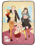 Spy x Family Manga Anime Plush Fleece Soft Throw Blanket Spy x Family Merch