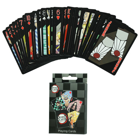 Demon Slayer Kimetsu No Yaiba Playing Cards Poker Deck 54 Cards