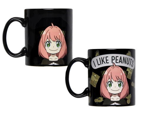 Spy x Family Anime Merch Anya Forger Heat Changing 16 OZ Ceramic Coffee Mug Cup