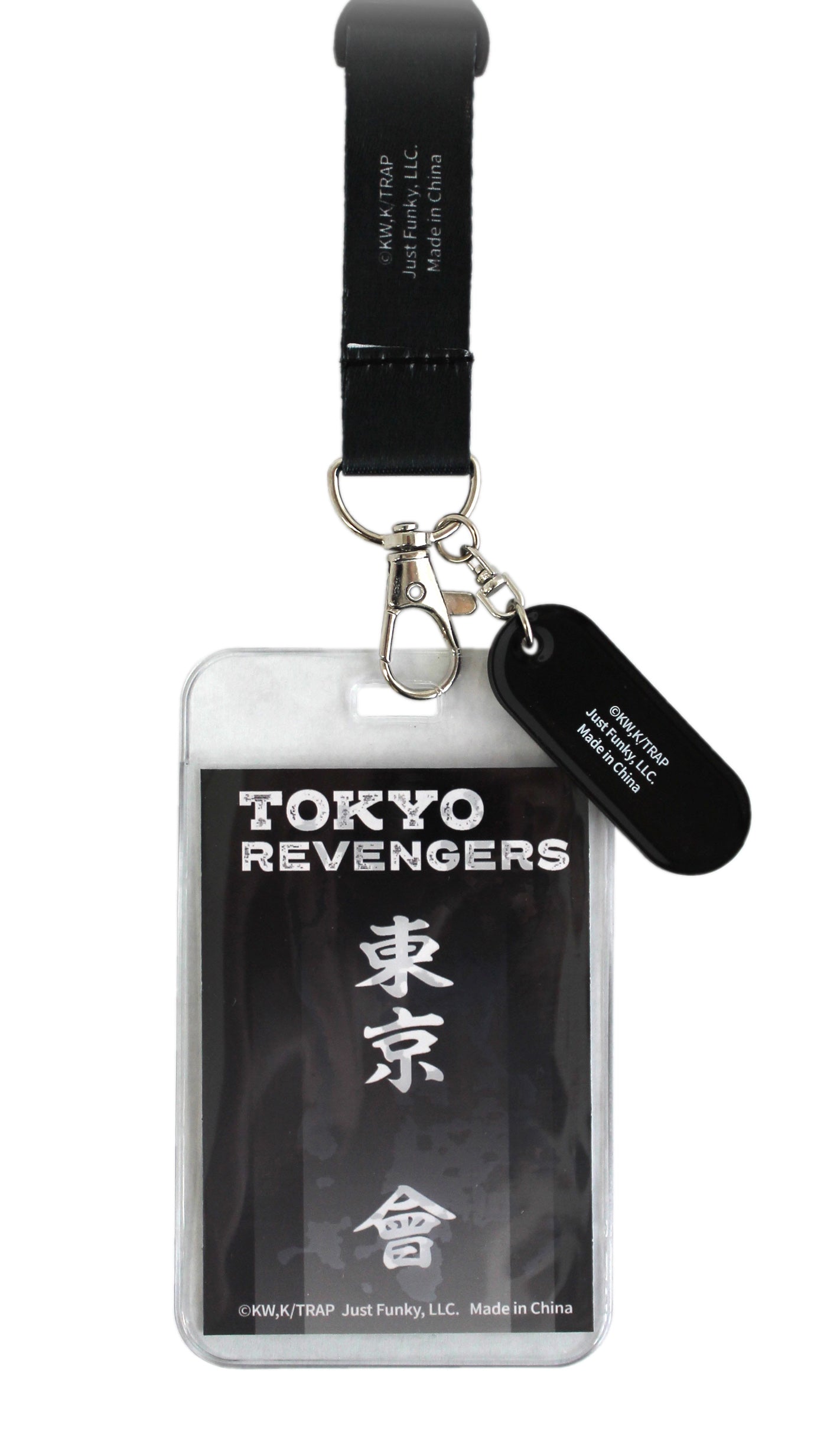 Tokyo Revengers Manga ID Badge Holder Lanyard Keychain Lanyard w/ Rubber Pendant