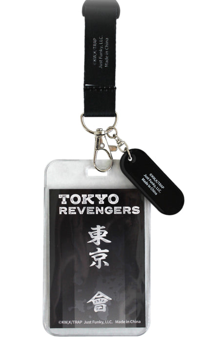 Tokyo Revengers Manga ID Badge Holder Lanyard Keychain Lanyard w/ Rubber Pendant