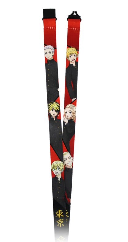 Tokyo Revengers Manga ID Badge Holder Lanyard Keychain Lanyard w/ Rubber Pendant