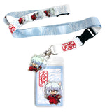 Inuyasha Merch ID Badge Holder Lanyard Keychain Lanyard w/ Plastic Pendant