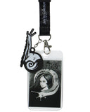 Junji Ito Collection ID Lanyard Badge Holder w Rubber Pendant For Keys Keychain