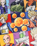Dragon Ball Z Goku Vegeta Cell Trunks Kremlin Plush Fleece Soft Throw Blanket