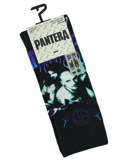 Pantera Crew Socks Men's Cowboys Album Heavy Metal Sublimated 1-Pair Size 7-12