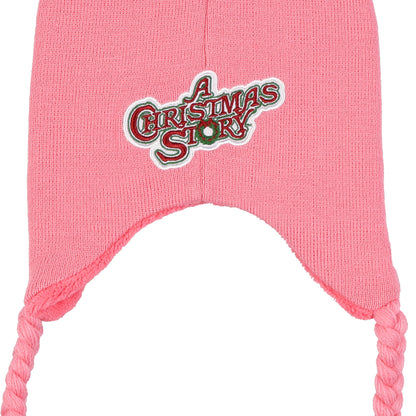 A Christmas Story Adult Deranged Easter Bunny Costume Laplander Beanie Cap Hat