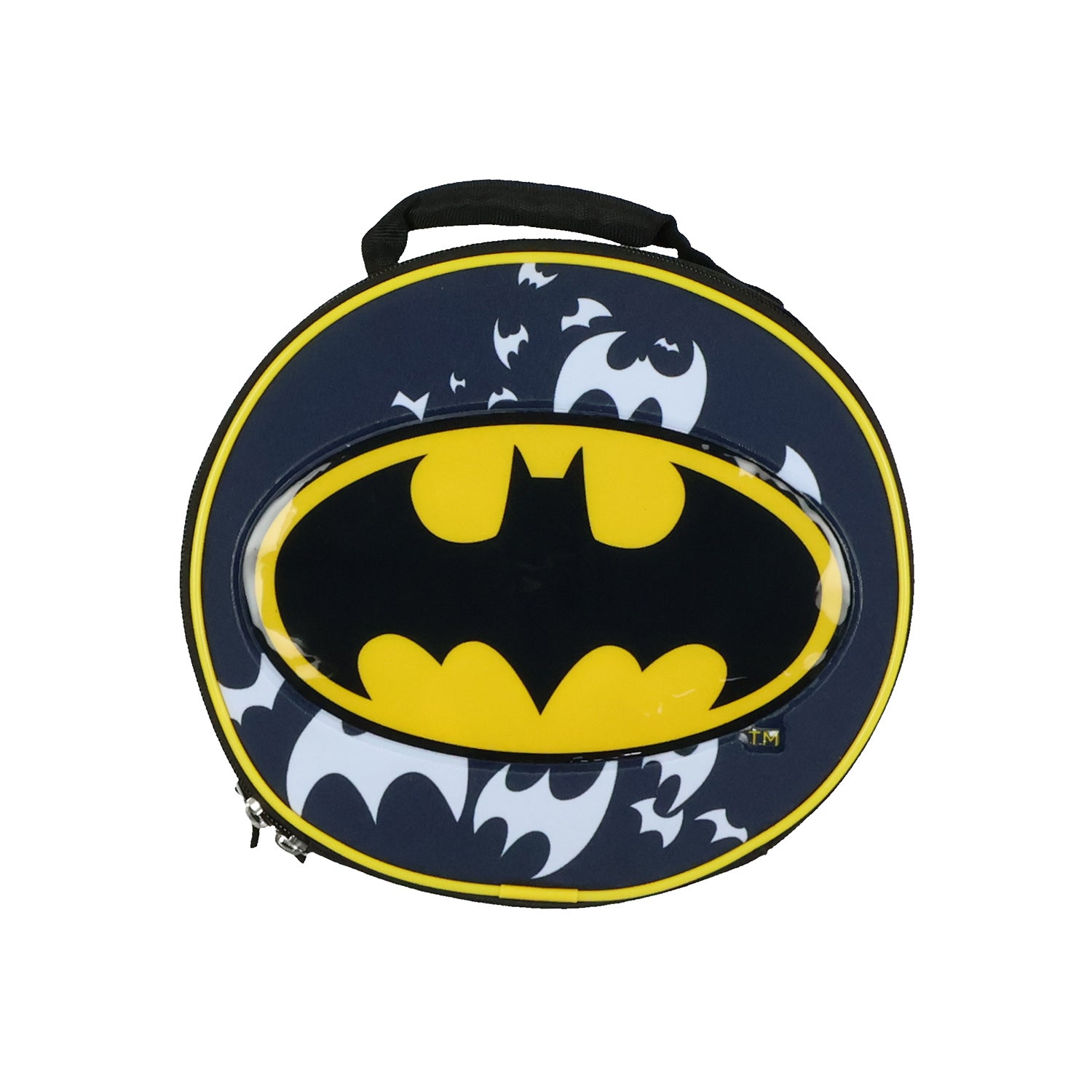 DC Comics Batman Backpack with Removable Bat Signal Insulated Lunch Box Tote Bag 16"