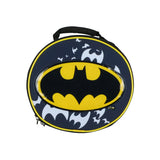 DC Comics Batman Backpack with Removable Bat Signal Insulated Lunch Box Tote Bag