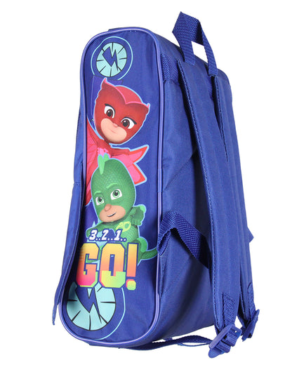 PJ Masks Backpack Gekko Owlette Catboy Racing Car Travel Backpack Bag 13"