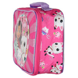 Gabby's Dollhouse Kids Lunch Box Pandy Paws and Kitty Friends Insulated Lunch Bag