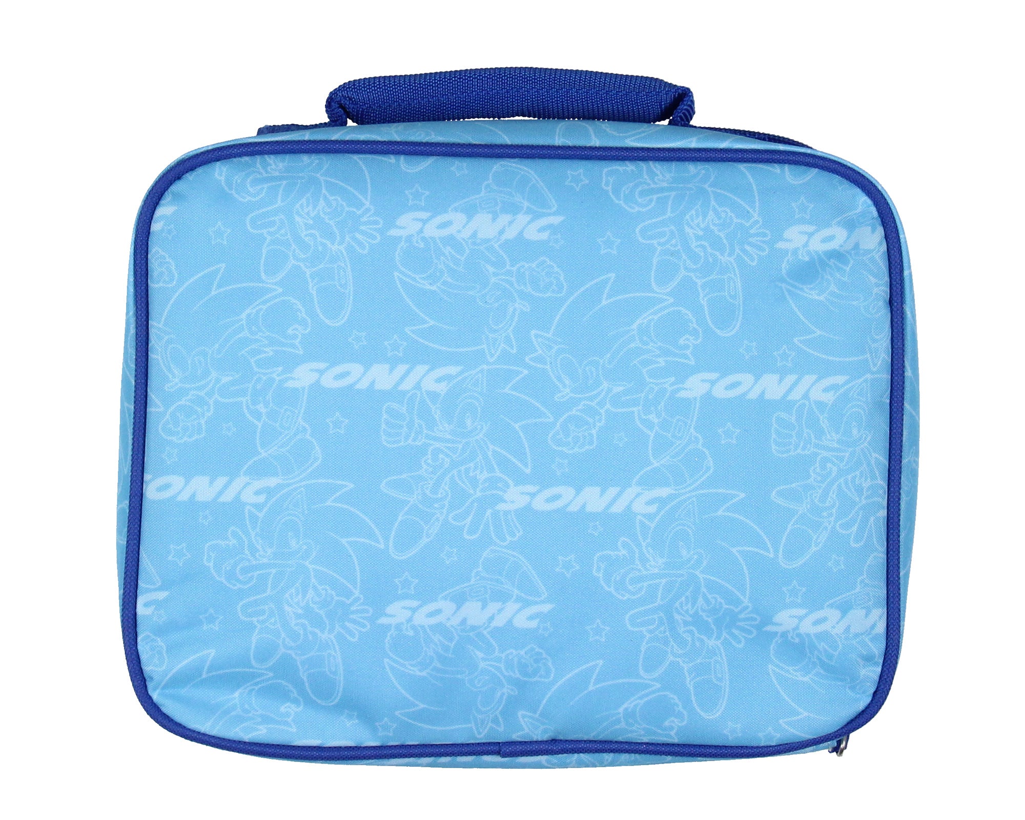 Sonic The Hedgehog Lunch Box Kickin' It Insulated Kids Lunch Bag Tote 10"