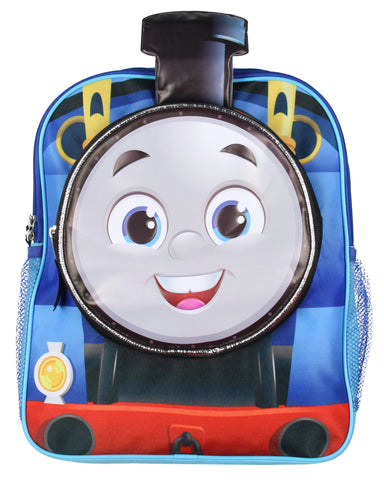 Thomas The Train and Friends 14" Kids School Backpack For Toys w/ 3D Character