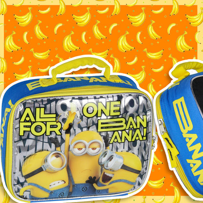 Despicable Me Minions Lunch Box One Banana Insulated Kids Lunch Bag Tote 10" - Seven Times Six