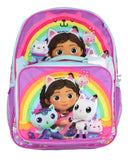 Gabby's Dollhouse Backpack Friend Lunch Box Pencil Water Bottle 5 Piece For Kids