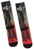 Friday The 13th Jason Machete Splatter Premium Sublimated Crew Socks