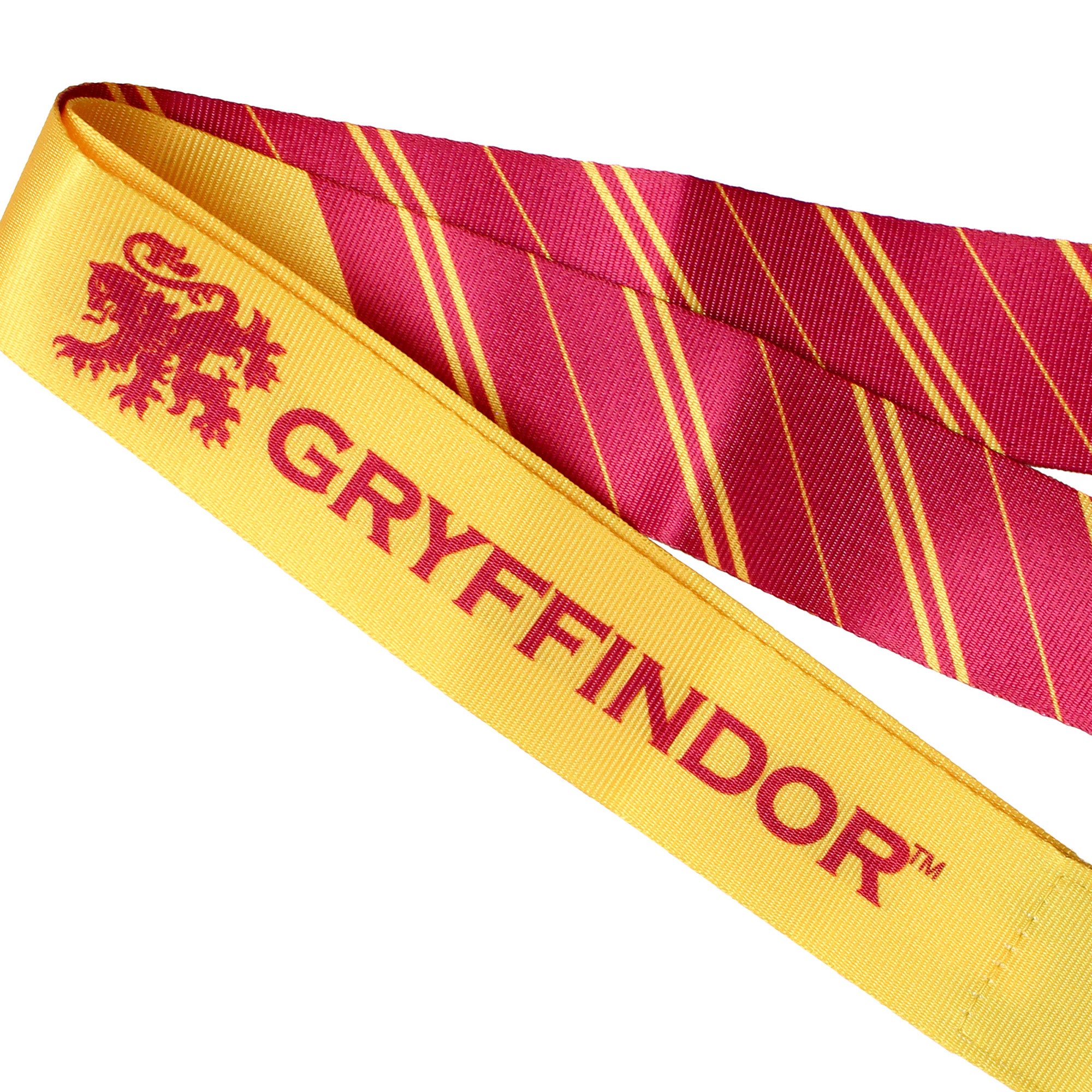Harry Potter ID Lanyard With 2" Embossed Metal House Charm Pendant Gryffindor
