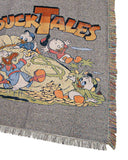 Disney's DuckTales, "Money Bags" Woven Tapestry Throw Blanket, 48" x 60", Multi Color