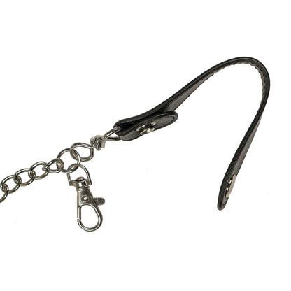 Ghostface Horror Club Tri-Fold Snap Chain Wallet With Loop Strap