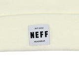 NEFF Men's EST.2002 Embroidered Patch Cuff Knit Beanie Cap Hat OSFM