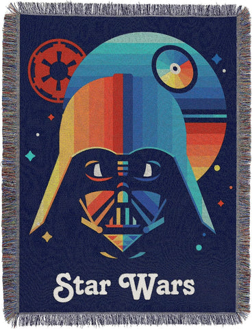Northwest Star Wars Woven Tapestry Throw Blanket, 48" x 60", Moonrise