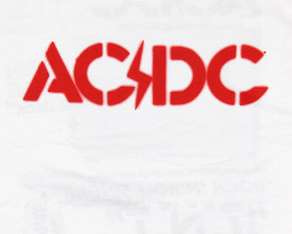 AC/DC Men's High Voltage Album and Song Titles Short Sleeve T-Shirt Tee