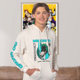 My Hero Academia Men's Izuku Midoriya One For All Adult Pullover Hoodie