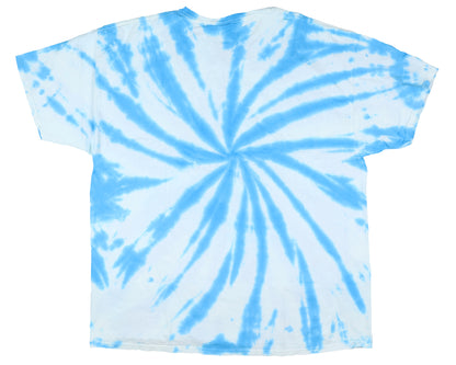 Disney Donald Duck Men's Angry Walk Spiral Tie-Dye Design T-Shirt