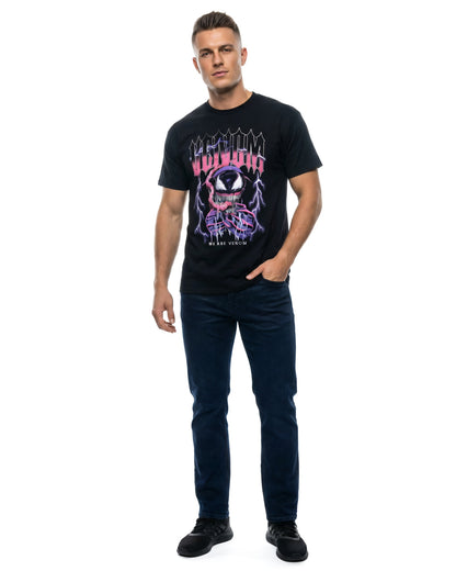 Marvel Men's Venom Anti-Hero Symbiot We Are Venom Razor Teeth Adult T-Shirt (M)