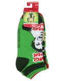 Elf Women's Socks Buddy The Elf Character Catchphrases 5-Pack Ankle Socks