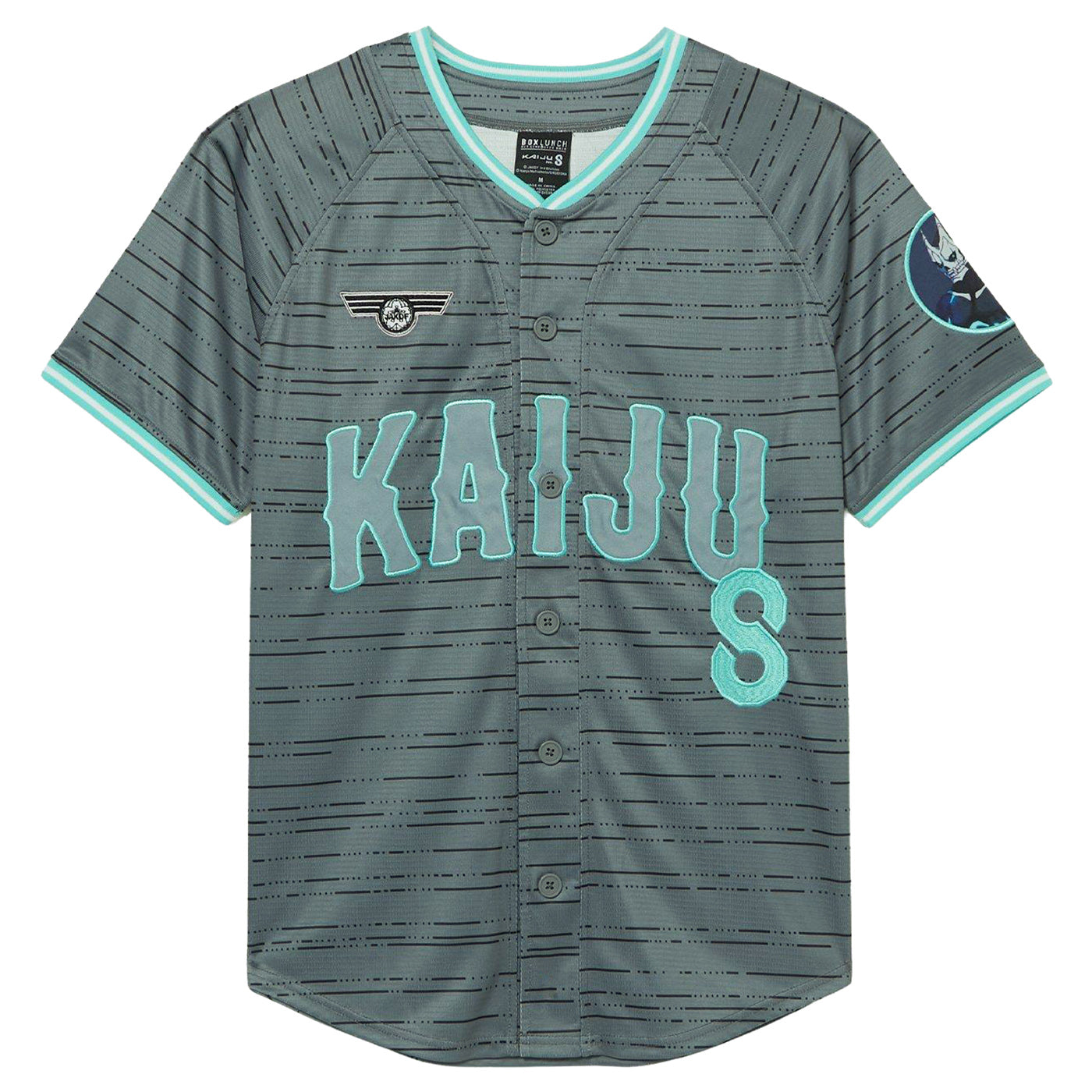 Kaiju No. 8 Baseball Jersey Kafka Hibino Short Sleeve Button Up Shirt
