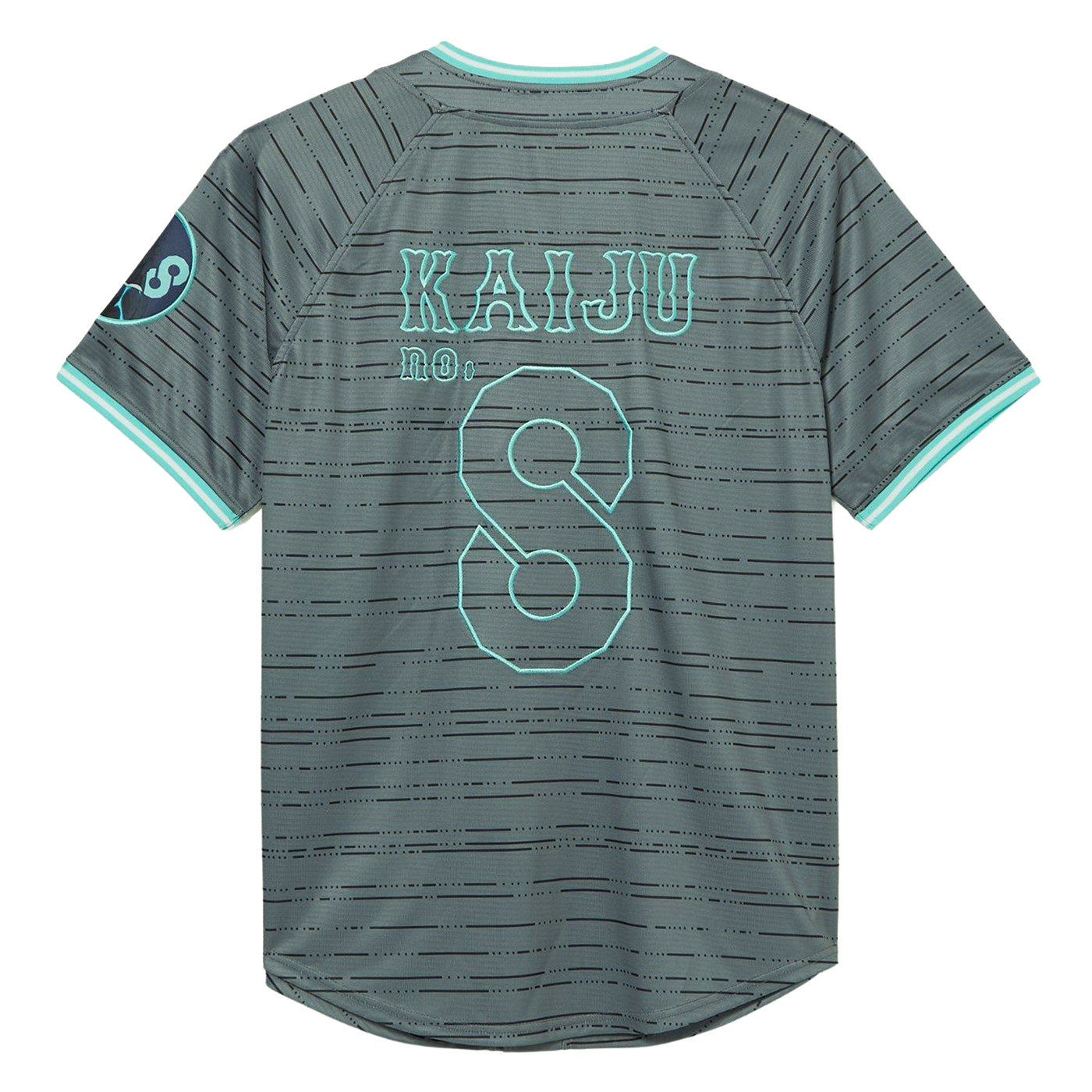 Kaiju No. 8 Baseball Jersey Kafka Hibino Short Sleeve Button Up Shirt
