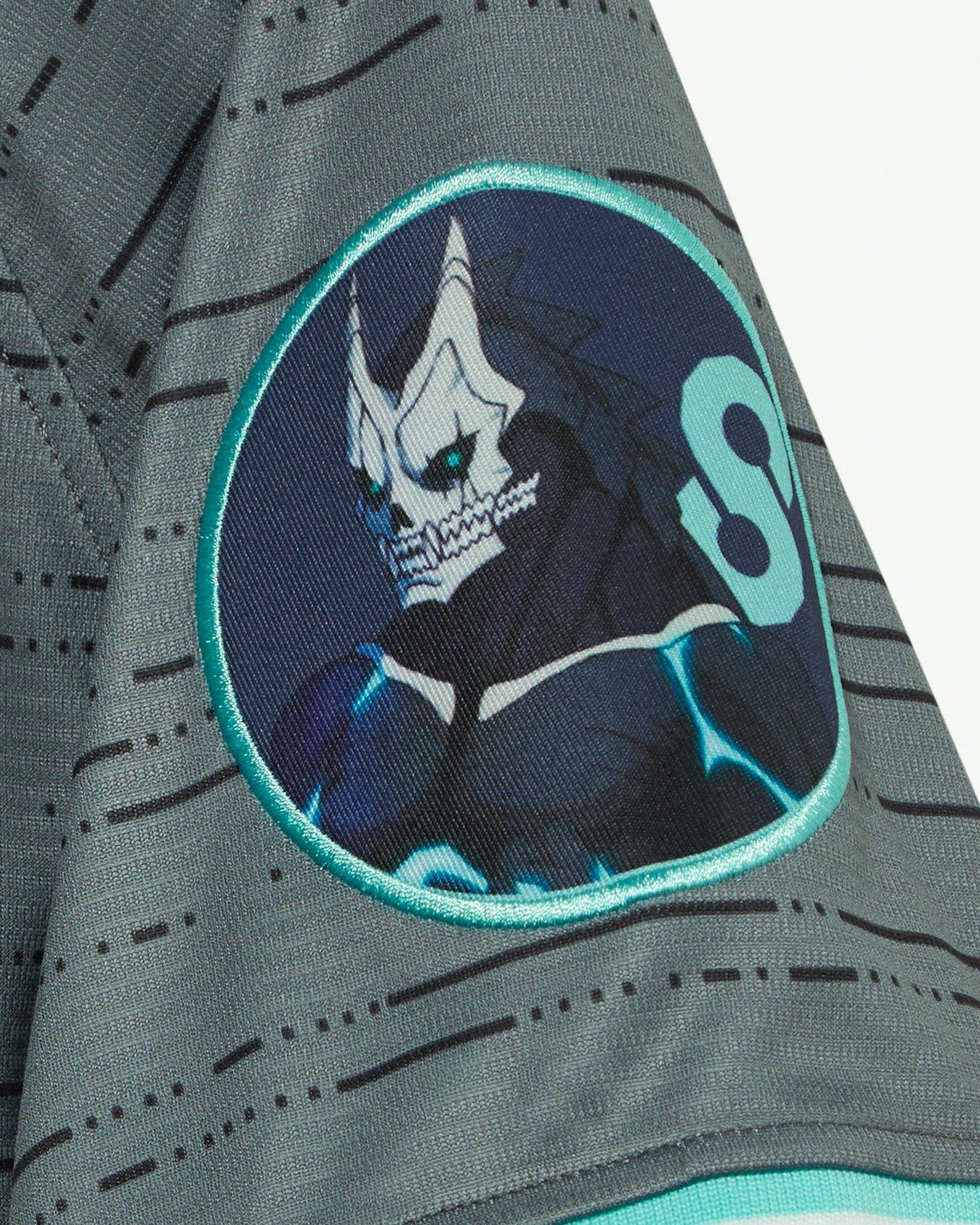 Kaiju No. 8 Baseball Jersey Kafka Hibino Short Sleeve Button Up Shirt