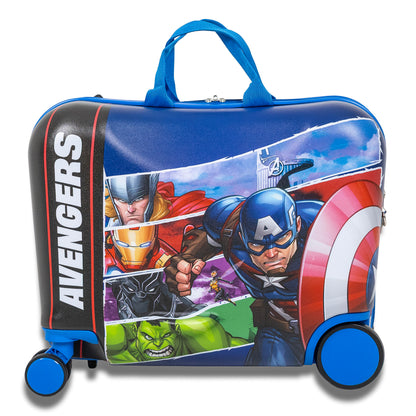 Marvel Avengers Suitcase 18" Kids Ride On Carry On Luggage with Wheels