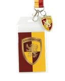 Harry Potter Gryffindor Lanyard With 3D Metal Charm ID Card Holder And Sticker