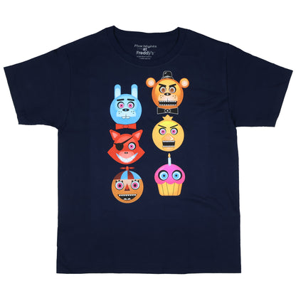 Five Nights at Freddy's Boys' Freddy Fazbear Glow in the Dark T-Shirt (X-Small, 4)