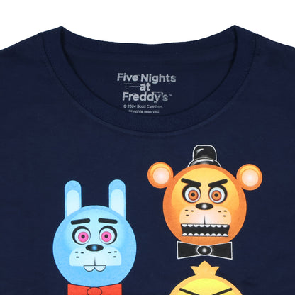 Five Nights at Freddy's Boys' Freddy Fazbear Glow in the Dark T-Shirt (XL, 14)