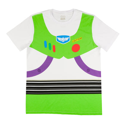 Disney Pixar Toy Story Shirt Men's I Am Buzz Lightyear Costume Adult T-Shirt