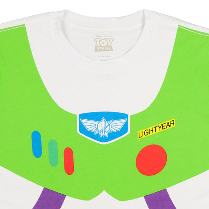 Disney Pixar Toy Story Shirt Men's I Am Buzz Lightyear Costume Adult T-Shirt
