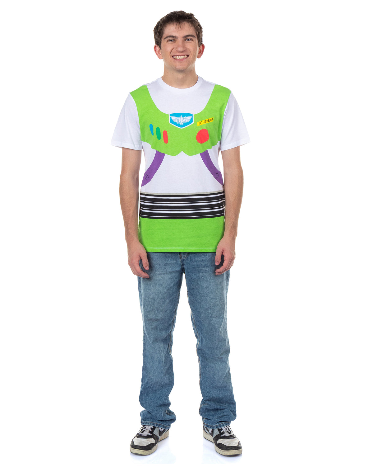 Disney Pixar Toy Story Shirt Men's I Am Buzz Lightyear Costume Adult T-Shirt