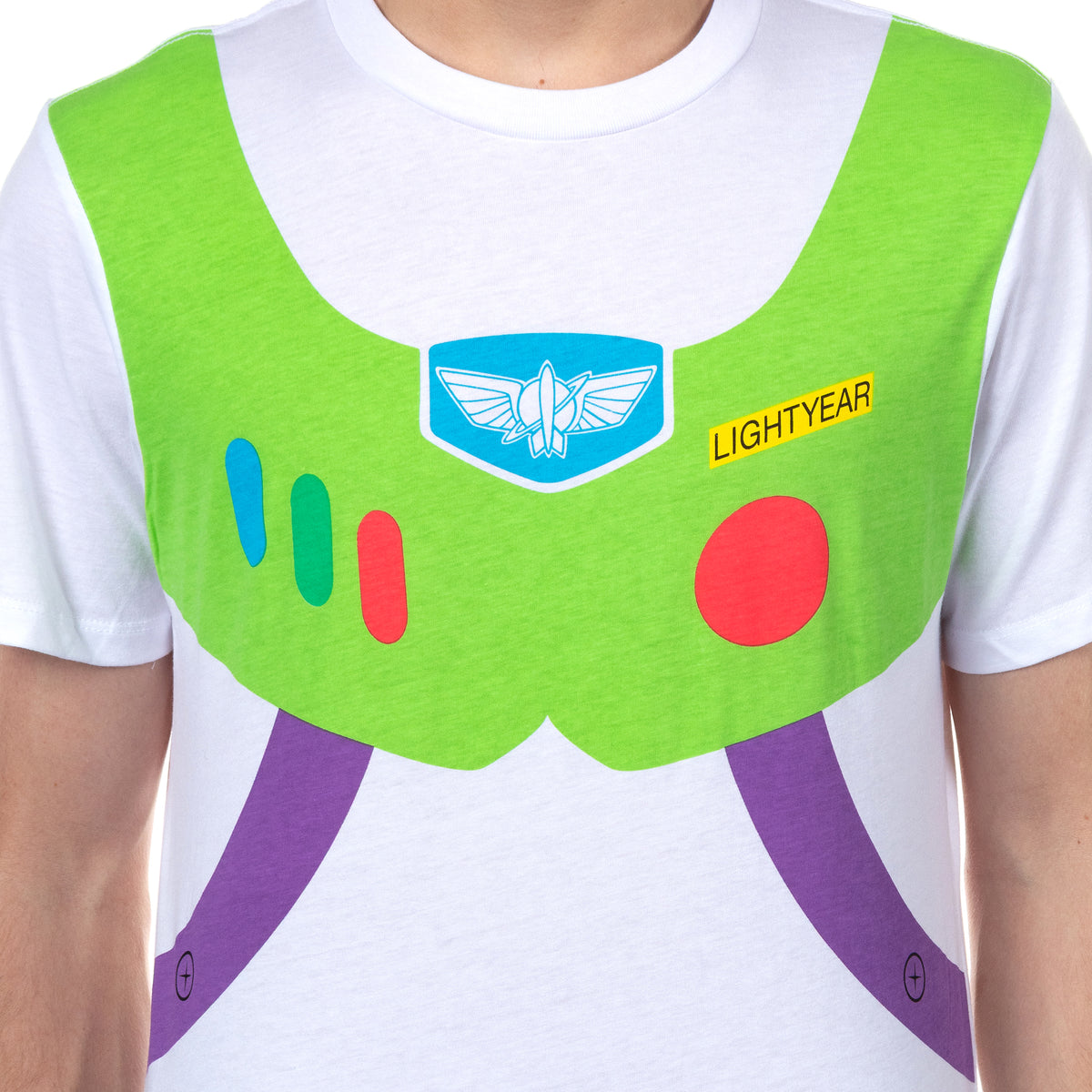 Disney Pixar Toy Story Shirt Men's I Am Buzz Lightyear Costume Adult T-Shirt