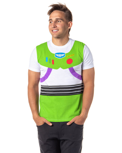 Disney Pixar Toy Story Shirt Men's I Am Buzz Lightyear Costume Adult T-Shirt