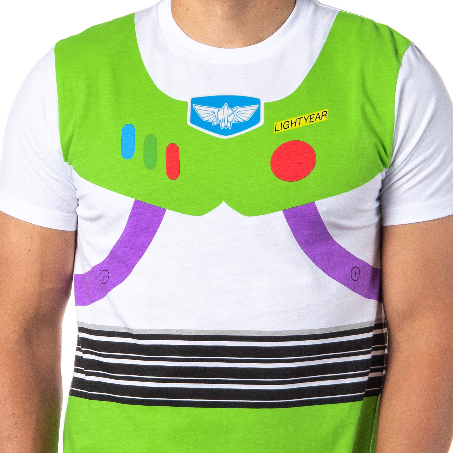 Disney Pixar Toy Story Shirt Men's I Am Buzz Lightyear Costume Adult T-Shirt