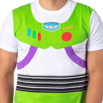 Disney Pixar Toy Story Shirt Men's I Am Buzz Lightyear Costume Adult T-Shirt