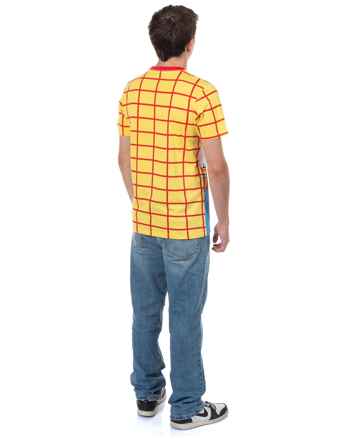 Disney Pixar Toy Story Shirt Men's Woody Sheriff Cowboy Costume T-Shirt